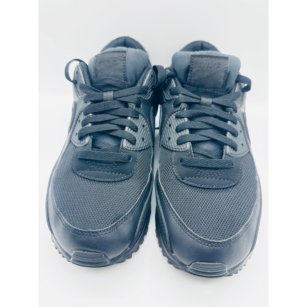 Nike Air Max 90 Triple Black Mens Size 10 CN8490-003 Low Top Sneakers